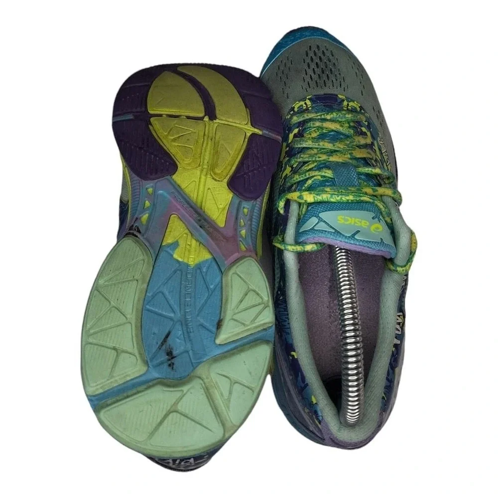 ASICS GEL-Quantum‎ 360 Knit 2 Women Sz 7.5 Multicolor Running Shoes T890N